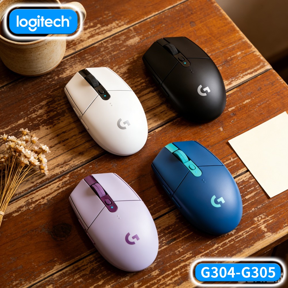 Pc Gaming Logitech - Mouse Wireless Logitech G304, Sensore HERO