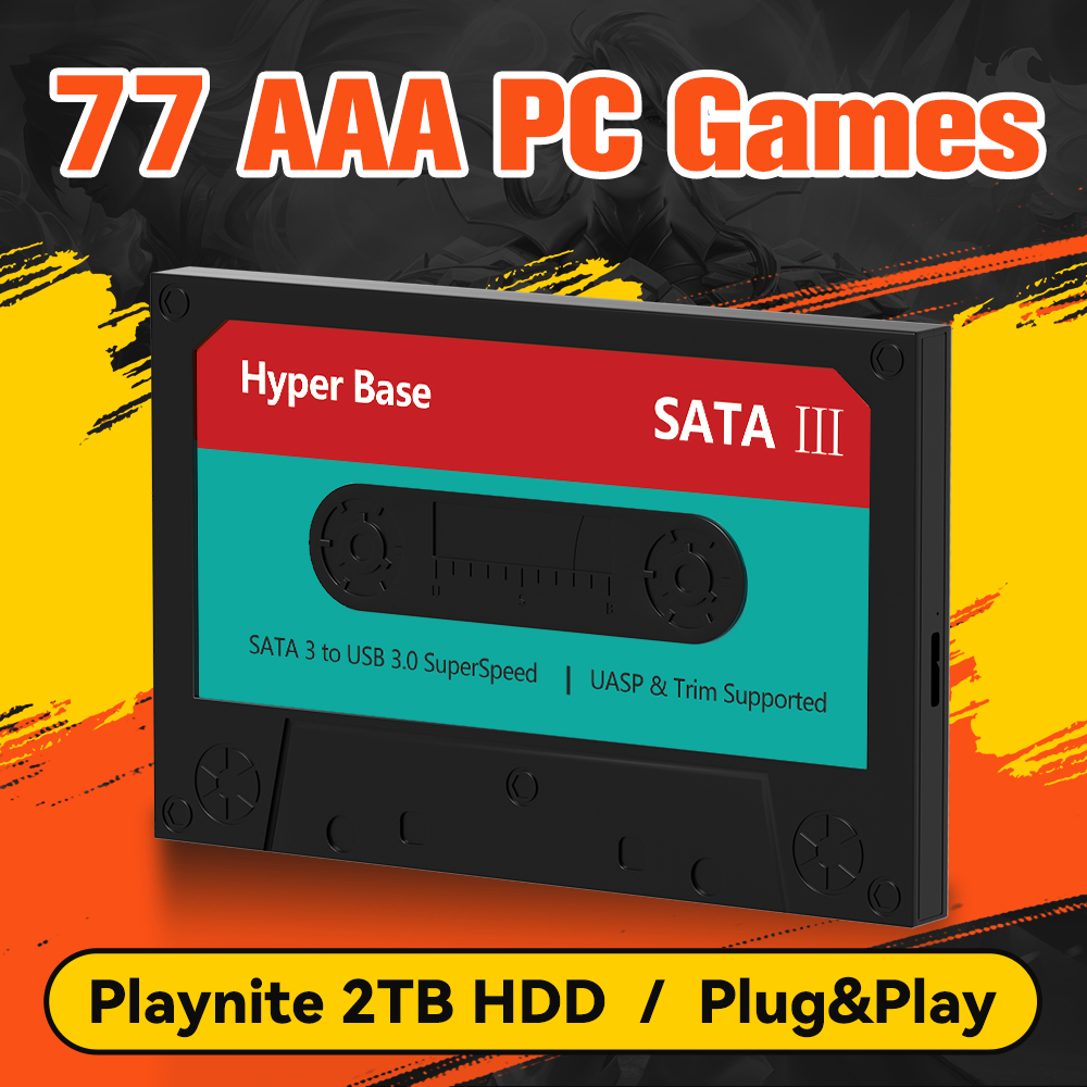 Pc Gaming Aaa - Playnite 2TB HDD per Gaming con