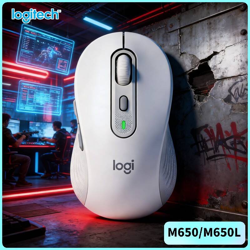 Pc Gaming Logitech - Mouse Ergonomico Logitech M650/M650L - Click