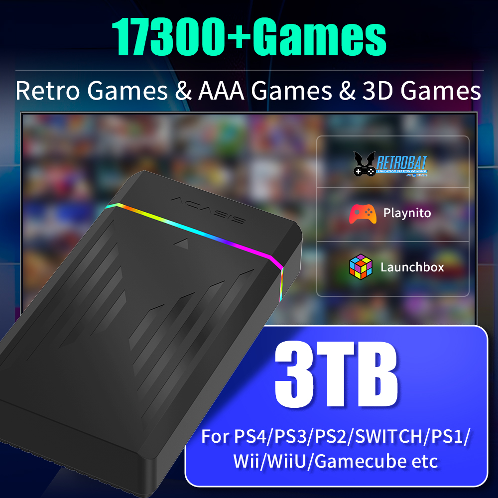 Pc Gaming Aaa - Console di Gioco Retro JMachen 3