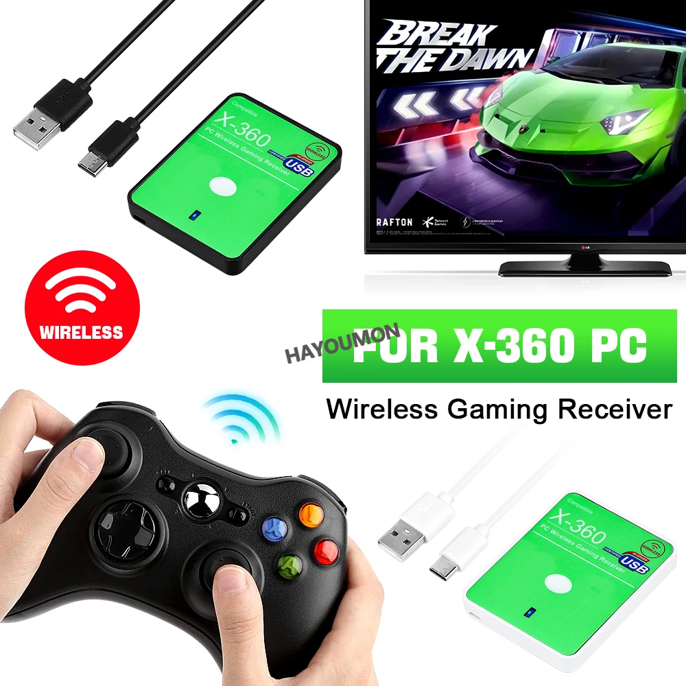 Pc Gaming Xbox Controller - Nuovo Ricevitore Wireless per Gaming XBOX