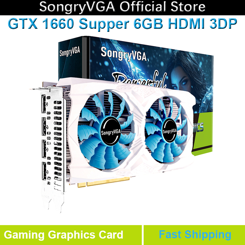 Pc Gaming Gtx 1660 - Scheda grafica da gioco SongryVGA GTX
