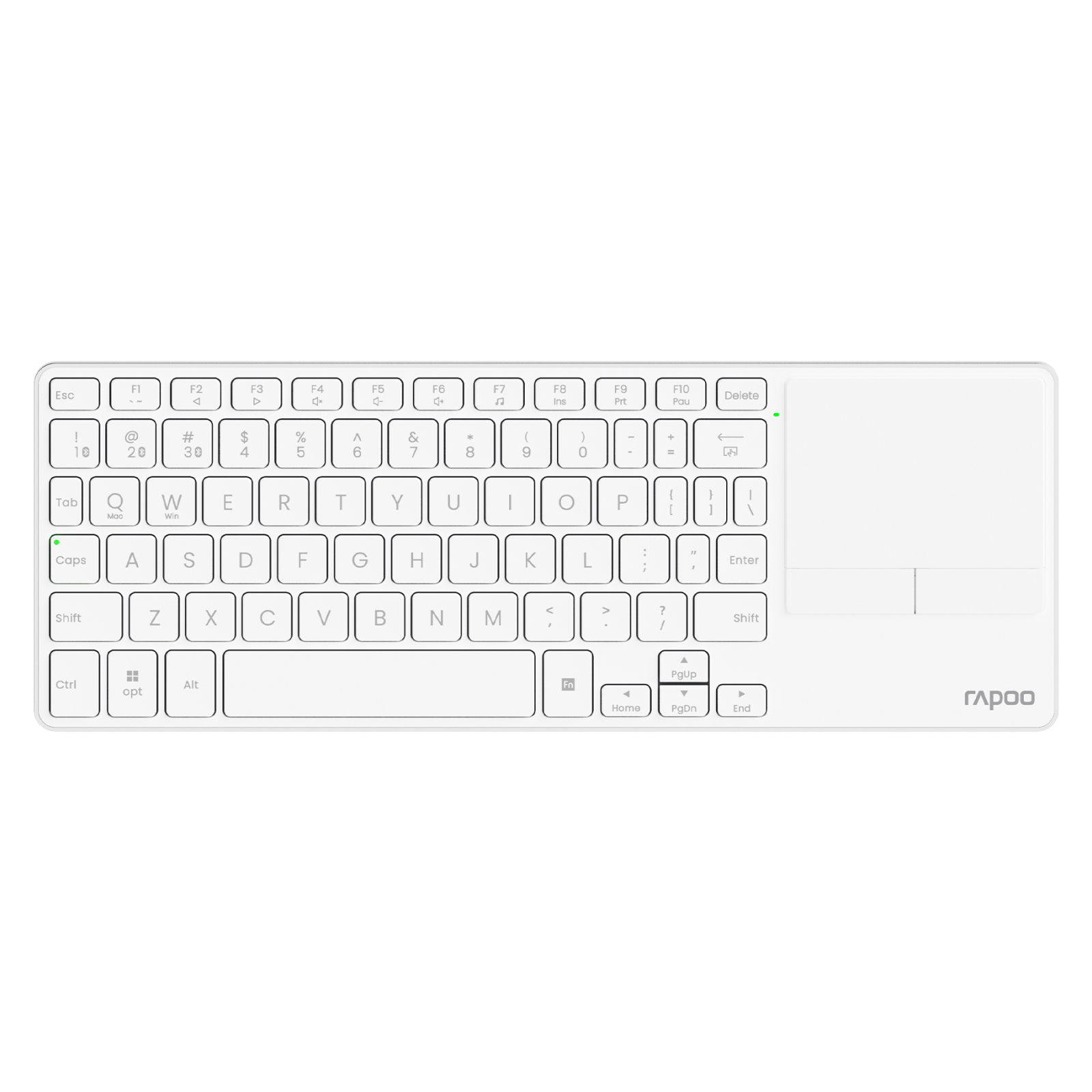 Pc Gaming Aaa - Tastiera Wireless Portatile Rapoo con Touchpad,