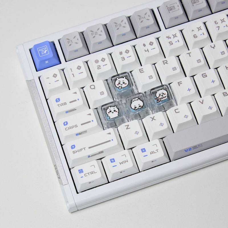 Pc Gaming Aesthetic - Chiikawa 4 tasti personalizzati retroilluminati in