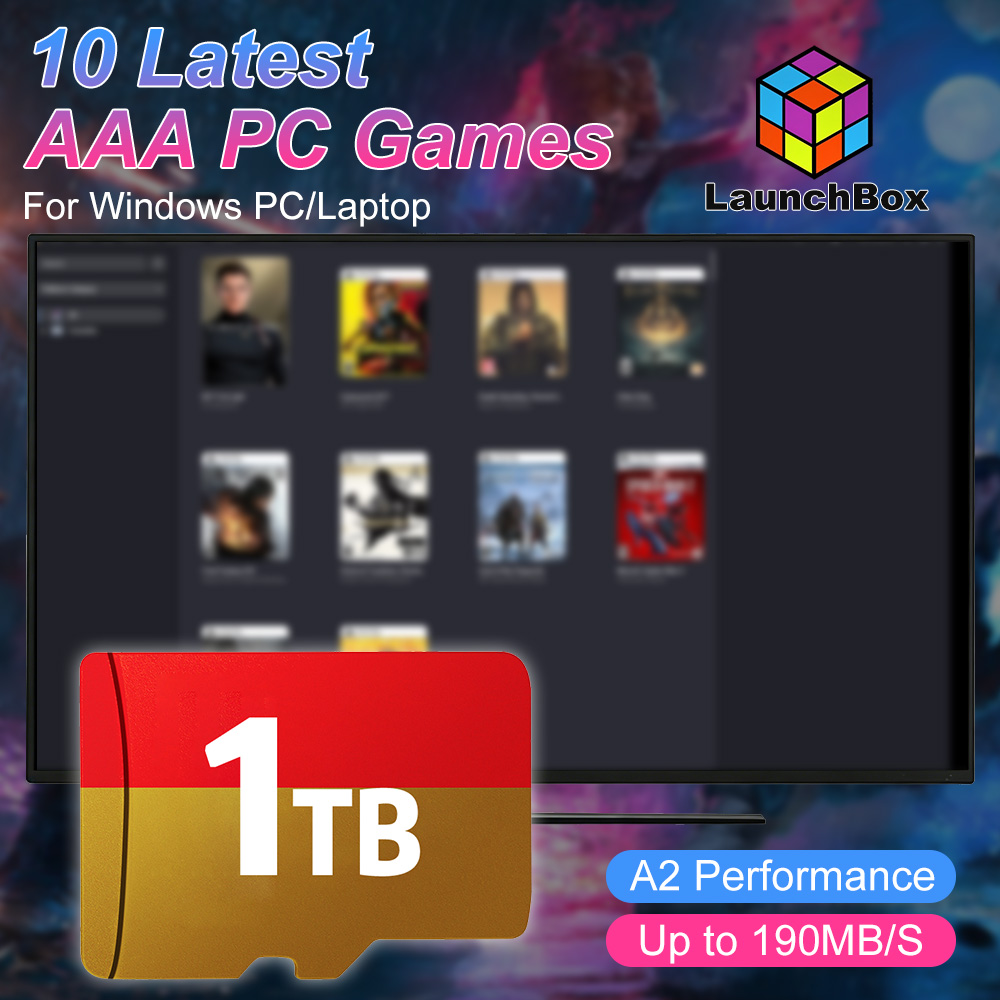 Pc Gaming Aaa - Scheda TF da 1TB JMachen per