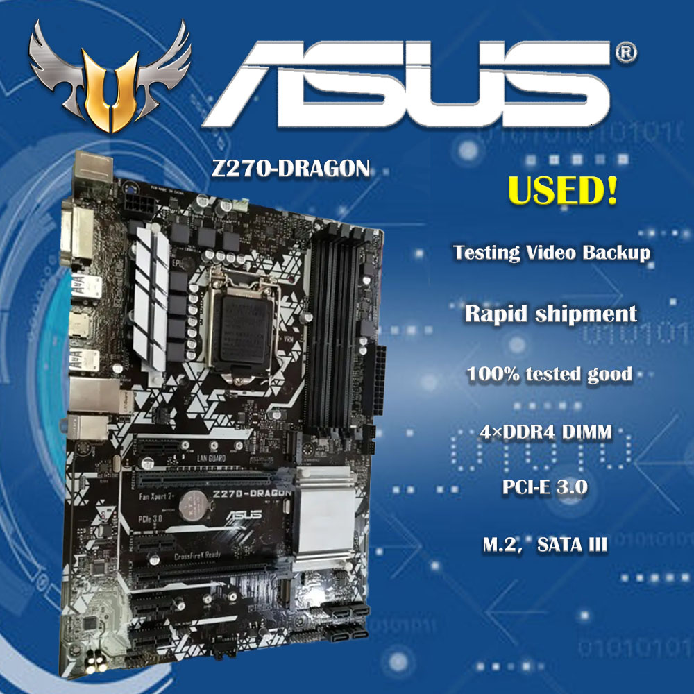Pc Gaming I3 - Scheda madre per Asus PRIME Z270-DRAGON