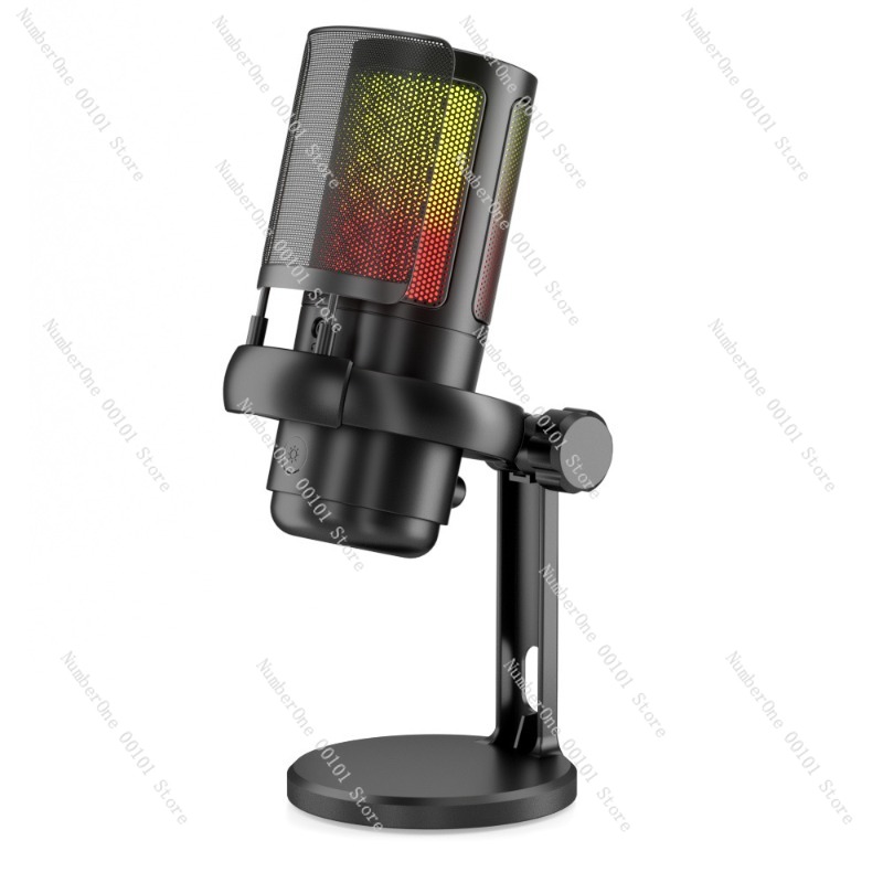 Pc Gaming Game - Microfono a condensatore USB da tavolo