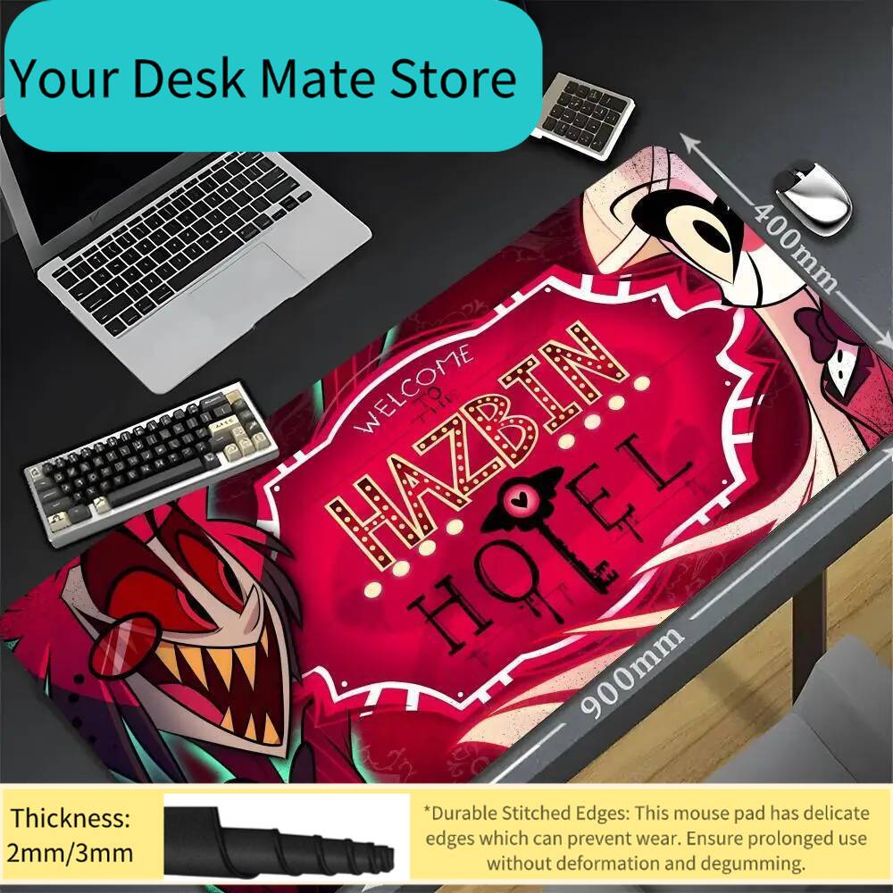 Pc Gaming Aesthetic - HazbinS H-Hotels AlastorS Tappetino per Mouse