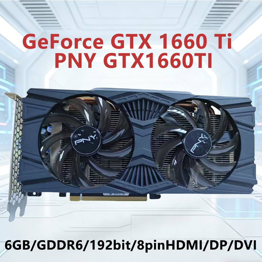 Pc Gaming Gtx 1660 - Scheda Grafica PNY GTX 1660 Ti