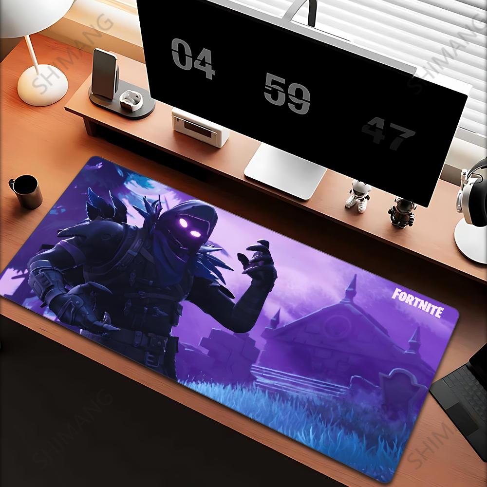 Pc Gaming Aesthetic - Tappetino da scrivania grande F-Fortnites Tappetino