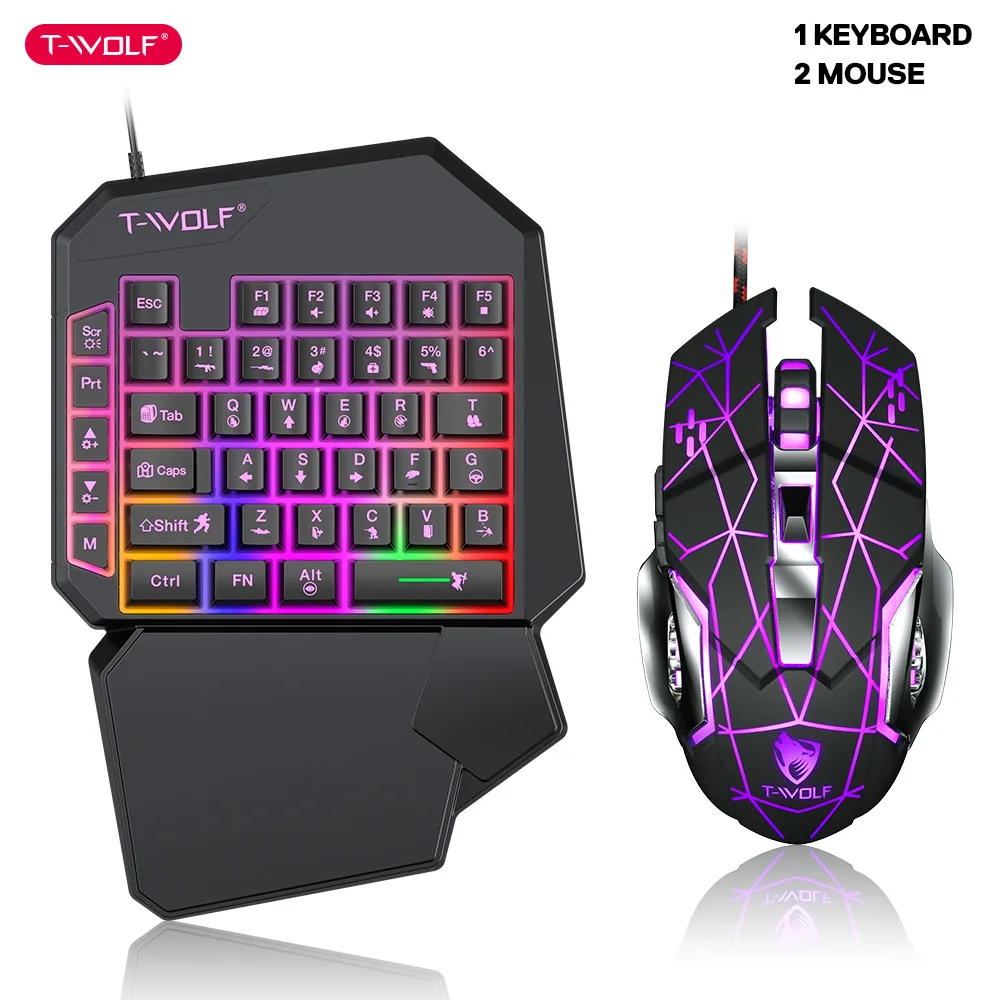 T-WOLF TF900 Set trono tastier - Pc Gaming Game recensione e prezzo