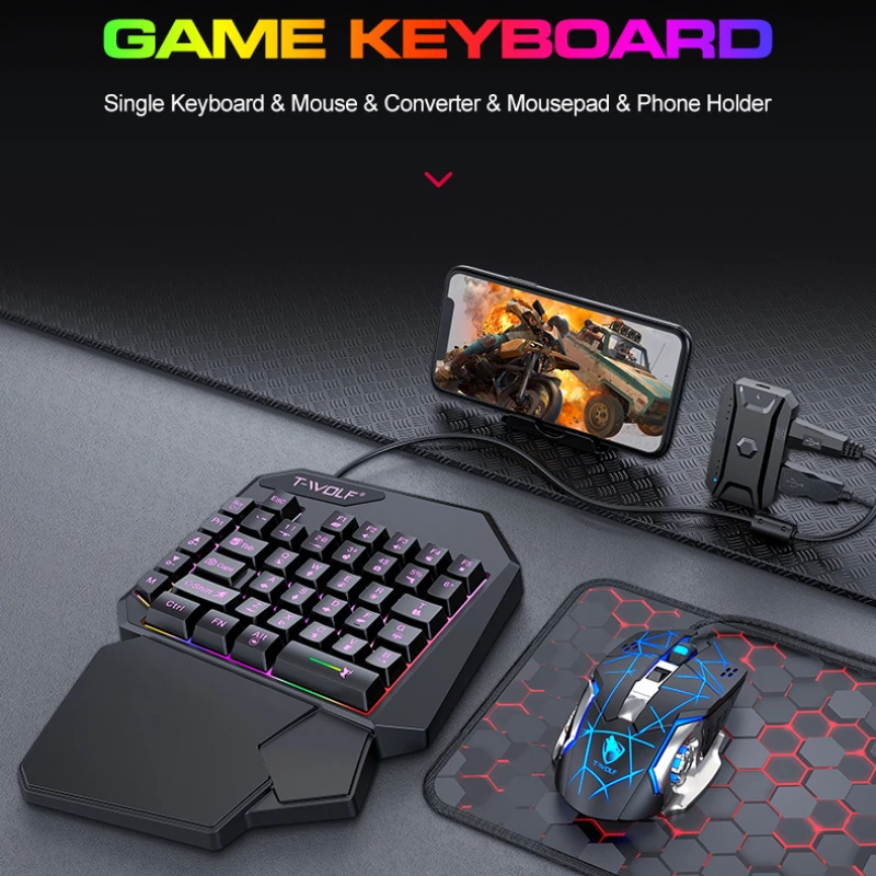 T-WOLF TF900 Set trono tastier - Pc Gaming Game recensione e prezzo