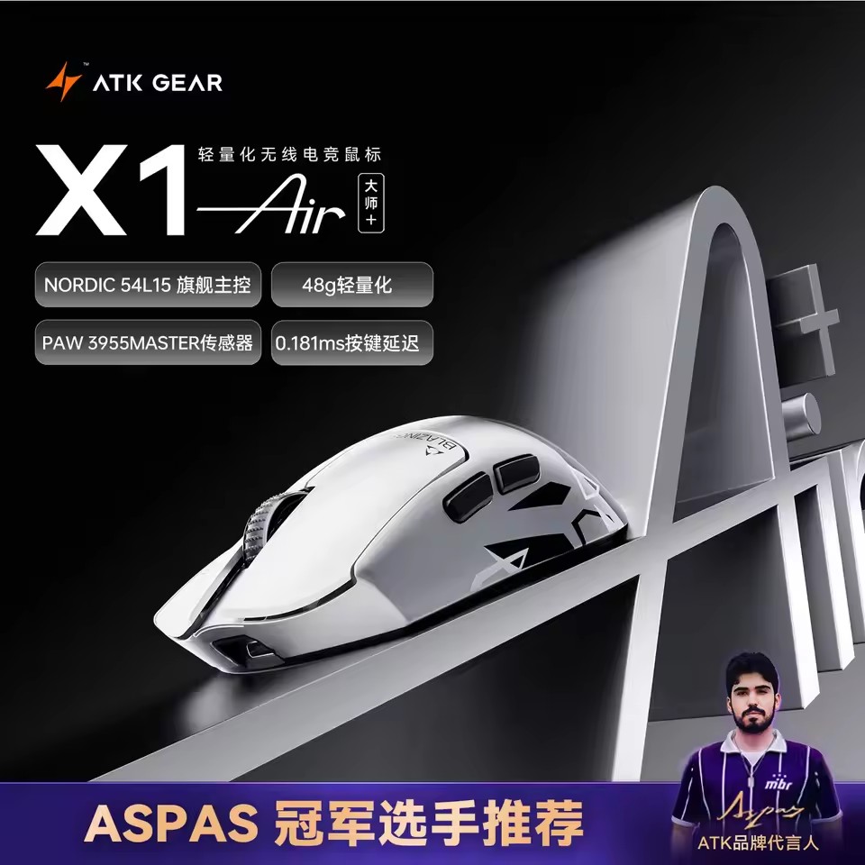 Mouse da Gaming Wireless ATK X - Pc Gaming Editing recensione e prezzo