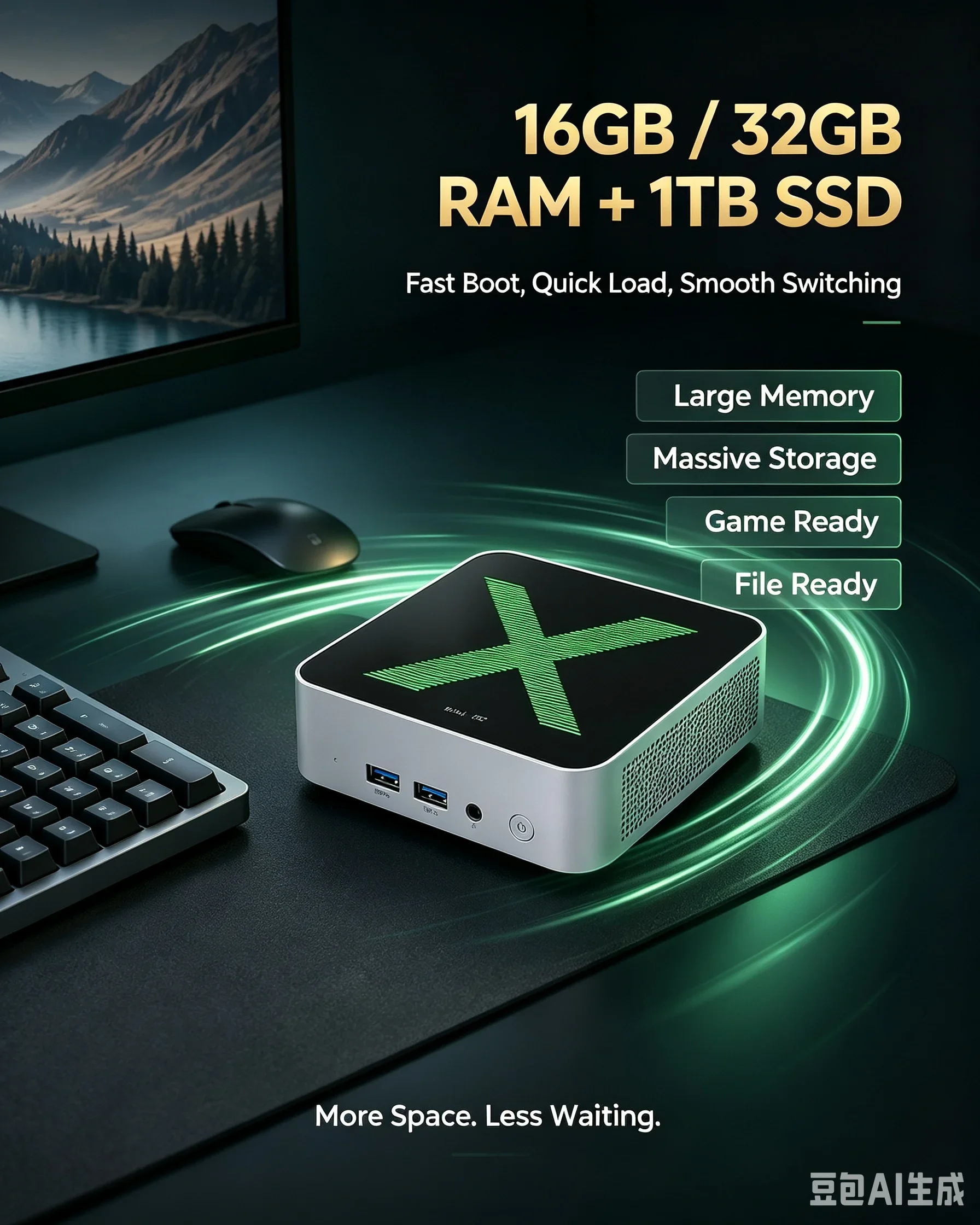 Mini PC X Core N150 Win11｜32GB - Pc Gaming Editing recensione e prezzo