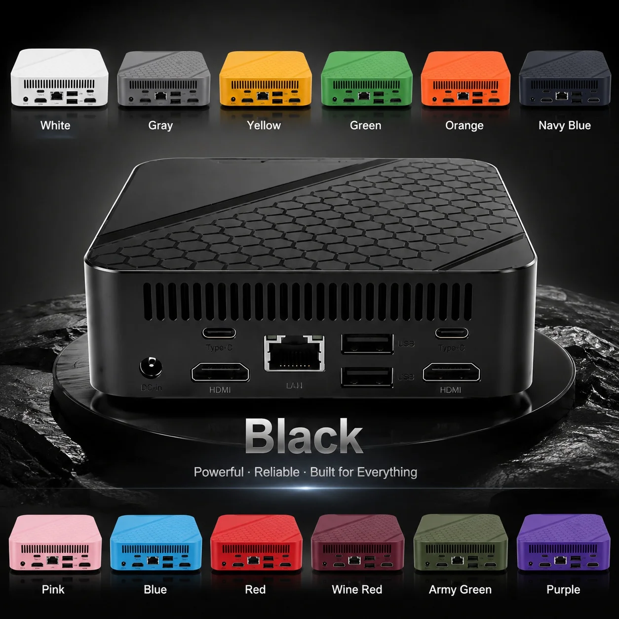 Mini PC Portatile Colorato, In - Pc Gaming Editing recensione e prezzo