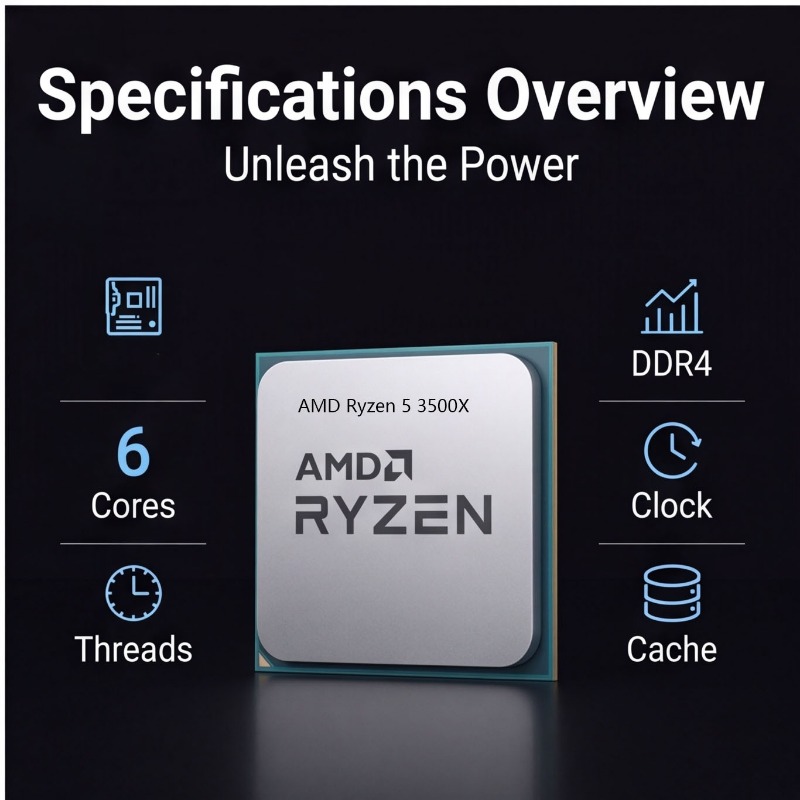Processore Ryzen 5 3500X 6 Cor - Pc Gaming Gtx 1660 recensione e prezzo