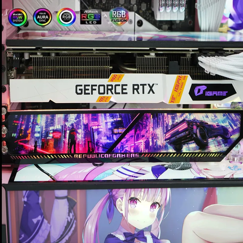 Staffa per scheda grafica ARGB - Pc Gaming Graphics Card recensione e prezzo
