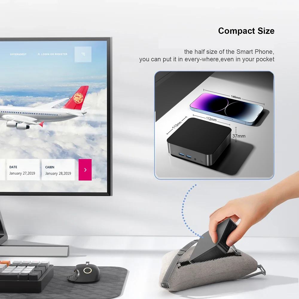 Mini PC Portatile 2026 Intel C - Pc Gaming I3 recensione e prezzo