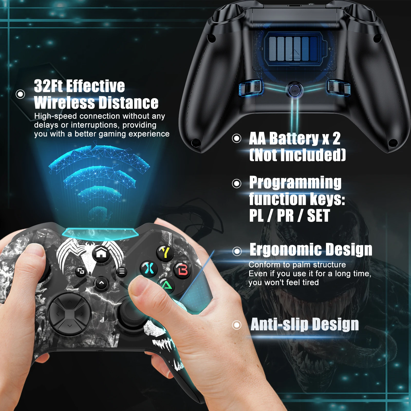 Controller Wireless Wi-Fi per  - Pc Gaming Xbox Controller recensione e prezzo