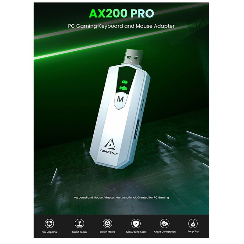 AIMZENIX AX200PRO Convertitore - Pc Gaming Aesthetic recensione e prezzo