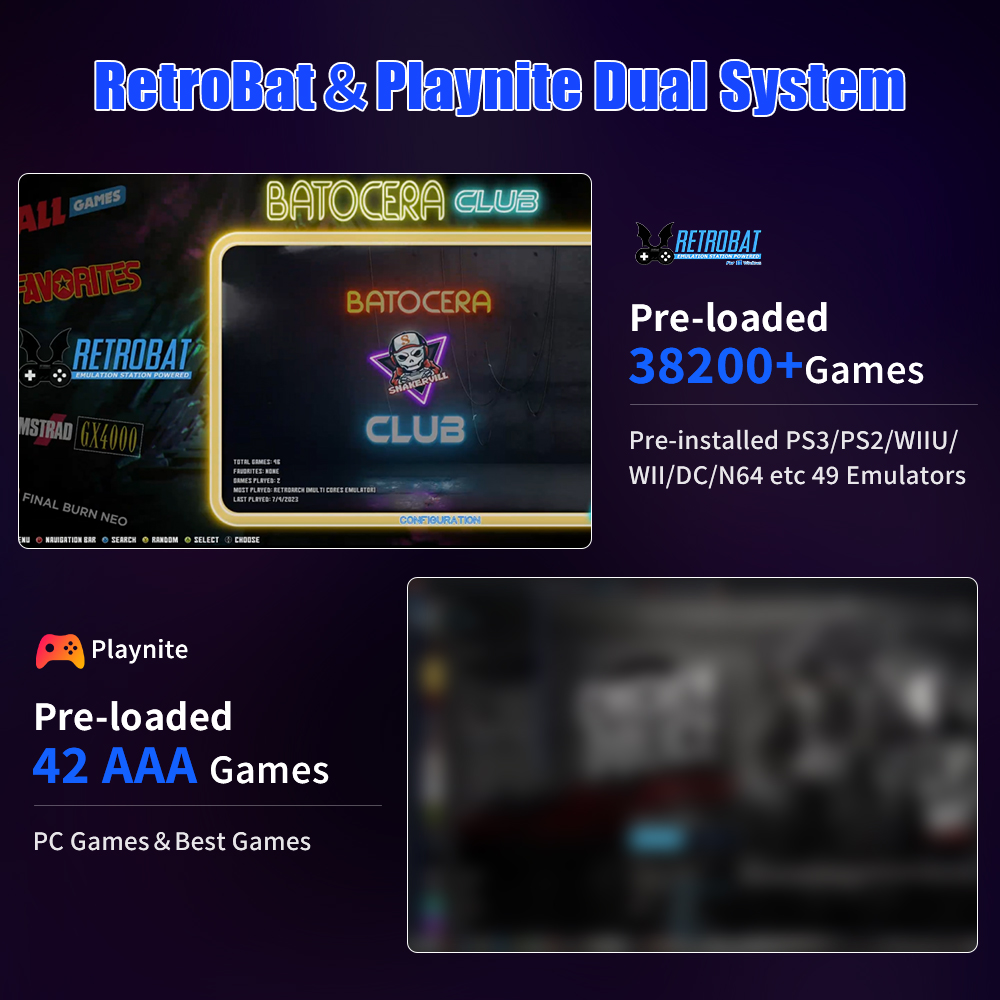 Retrobat & Playnite Gaming HDD - Pc Gaming Aaa recensione e prezzo