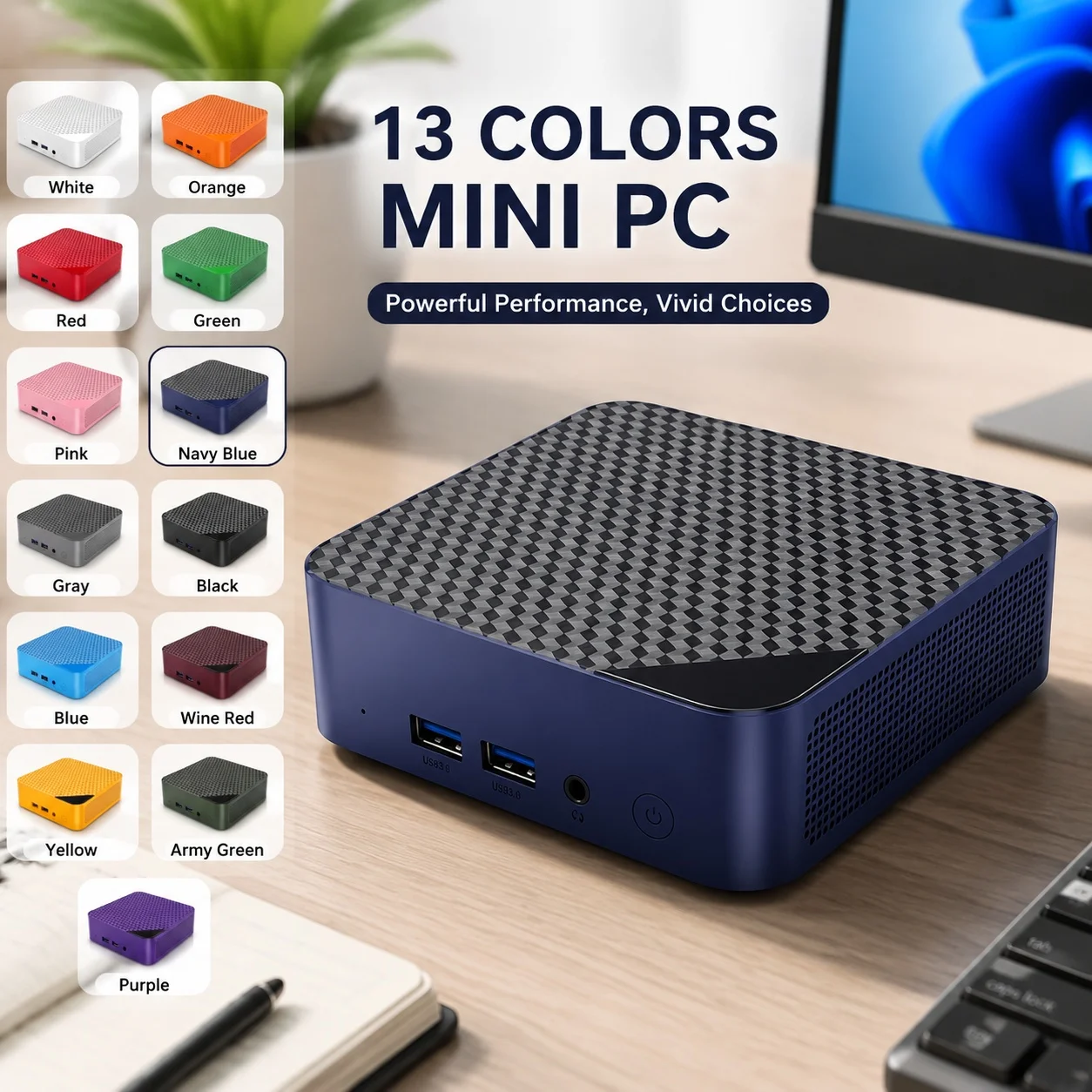 Mini PC i9‑10980HK Color, Win1 - Pc Gaming Editing recensione e prezzo