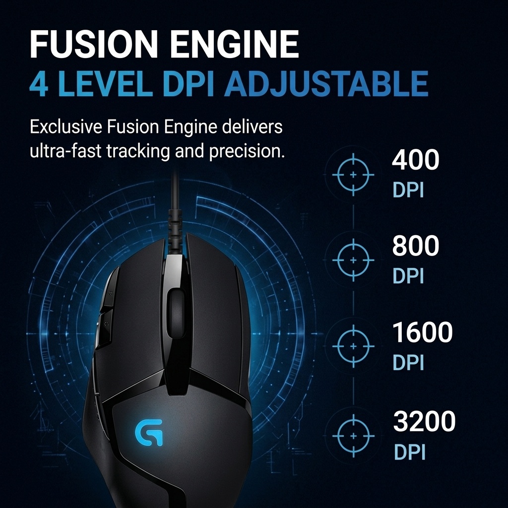 Mouse da Gaming Cablato Logite - Pc Gaming Logitech recensione e prezzo